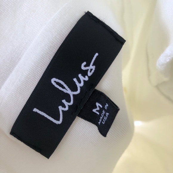 Lulus lace dress white NWT - Picture 8 of 8